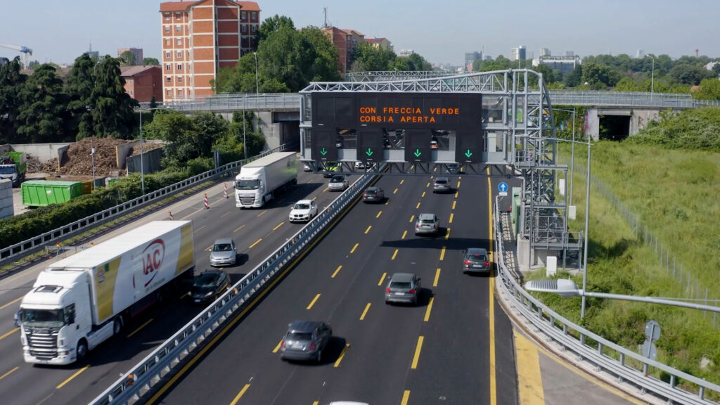 Autostrade per l’Italia: the first section of the Dynamic Fourth Lane on the A4 between Cormano and Viale Certosa is now open to traffic